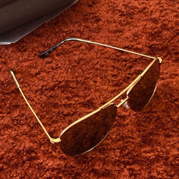 NWOT Maui Jim Cliff House Polarized Aviator Sunglasses W/ Case Mirror Lenses UV - Picture 13 of 16